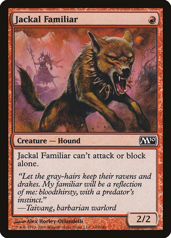 Jackal Familiar [Magic 2010] - The Mythic Store | 24h Order Processing