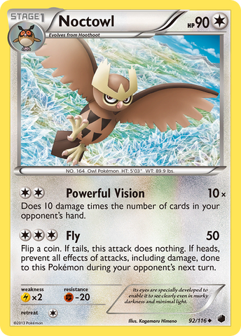 Noctowl (92/116) [Black & White: Plasma Freeze] - The Mythic Store | 24h Order Processing