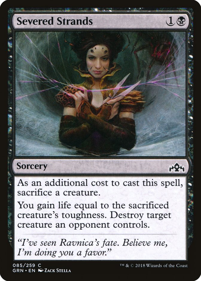 Severed Strands [Guilds of Ravnica] - The Mythic Store | 24h Order Processing