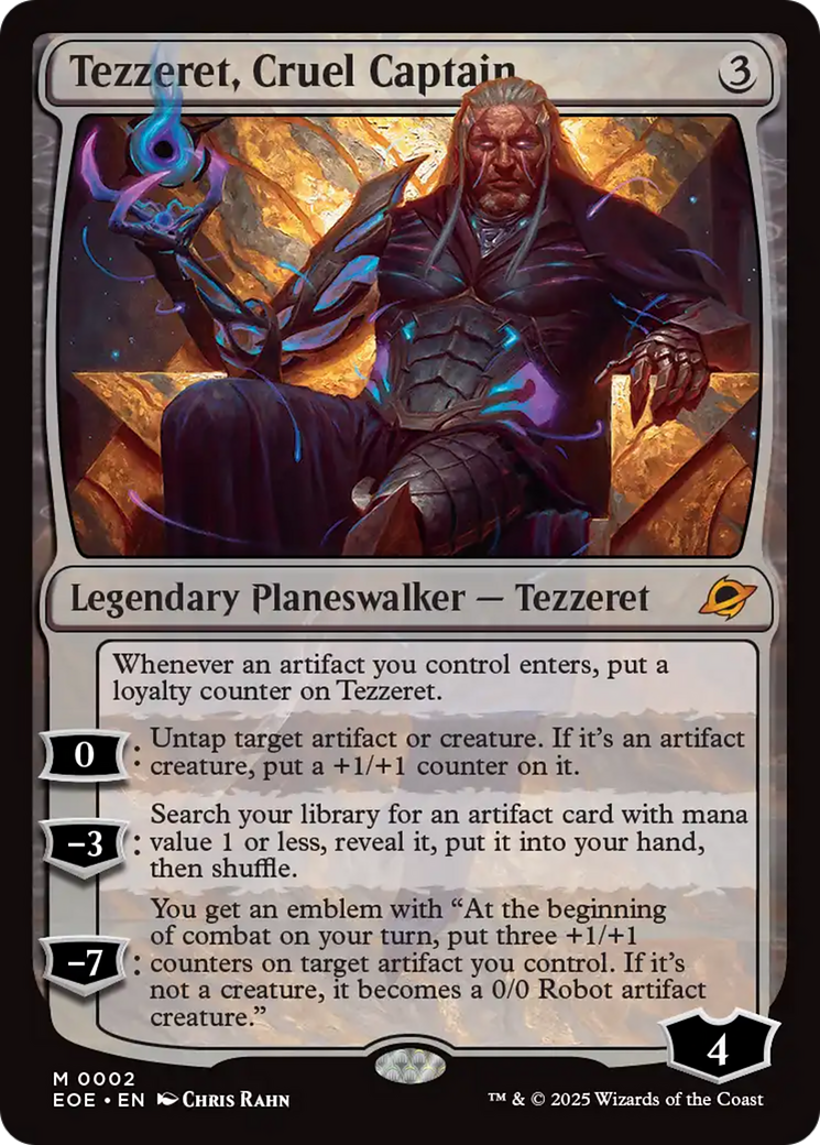 Tezzeret, Cruel Captain [Edge of Eternities] - The Mythic Store | 24h Order Processing