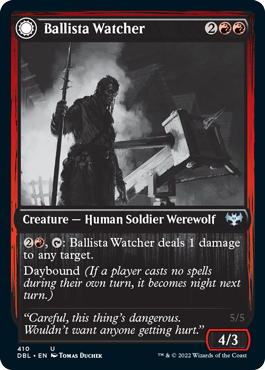 Ballista Watcher // Ballista Wielder [Innistrad: Double Feature] - The Mythic Store | 24h Order Processing