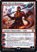 Koth, Fire of Resistance [Phyrexia: All Will Be One Prerelease Promos] - The Mythic Store | 24h Order Processing