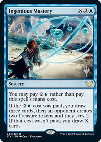 Ingenious Mastery (Promo Pack) [Strixhaven: School of Mages Promos] - The Mythic Store | 24h Order Processing