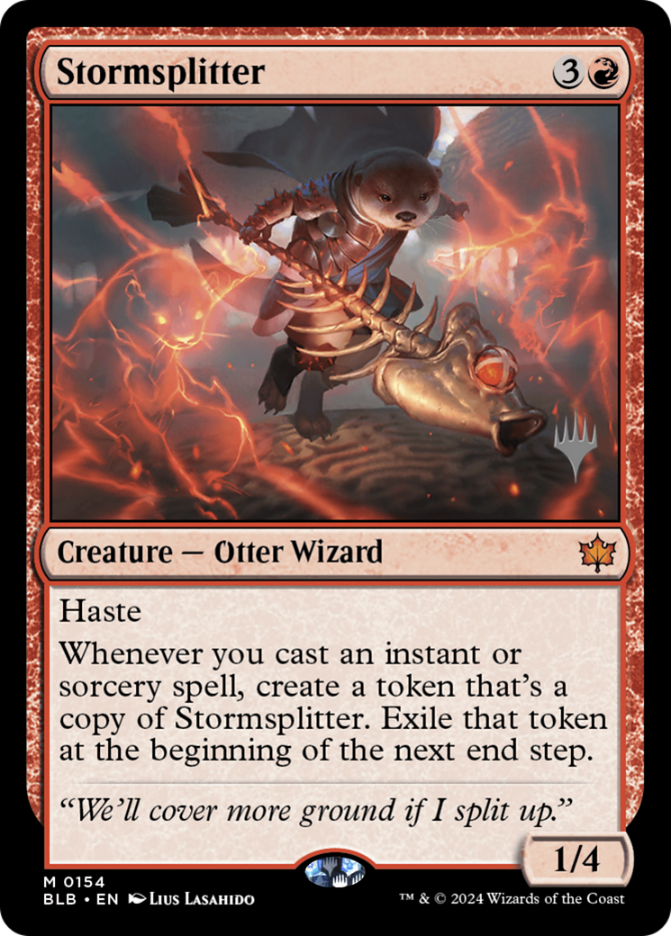 Stormsplitter (Promo Pack) [Bloomburrow Promos] - The Mythic Store | 24h Order Processing