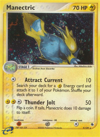 Manectric (9/109) [EX: Ruby & Sapphire] - The Mythic Store | 24h Order Processing