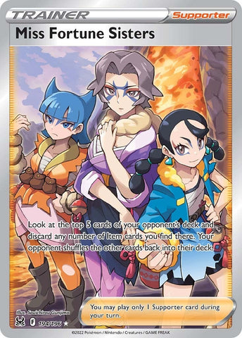 Miss Fortune Sisters (194/196) [Sword & Shield: Lost Origin] - The Mythic Store | 24h Order Processing