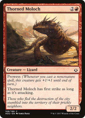 Thorned Moloch [Hour of Devastation] - The Mythic Store | 24h Order Processing