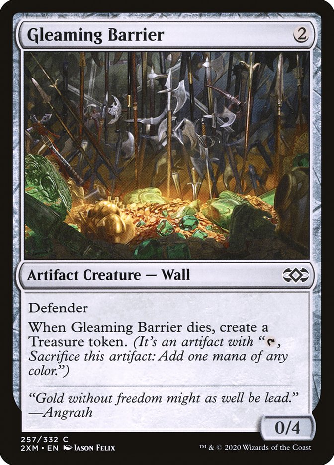 Gleaming Barrier [Double Masters] - The Mythic Store | 24h Order Processing