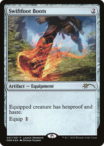 Swiftfoot Boots [Wizards Play Network 2022] - The Mythic Store | 24h Order Processing