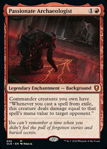 Passionate Archaeologist [Commander Legends: Battle for Baldur's Gate] - The Mythic Store | 24h Order Processing