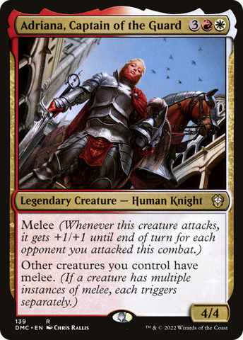 Adriana, Captain of the Guard [Dominaria United Commander] - The Mythic Store | 24h Order Processing