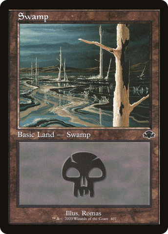 Swamp (407) (Retro) [Dominaria Remastered] - The Mythic Store | 24h Order Processing