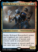 Melek, Reforged Researcher [Murders at Karlov Manor Prerelease Promos] - The Mythic Store | 24h Order Processing