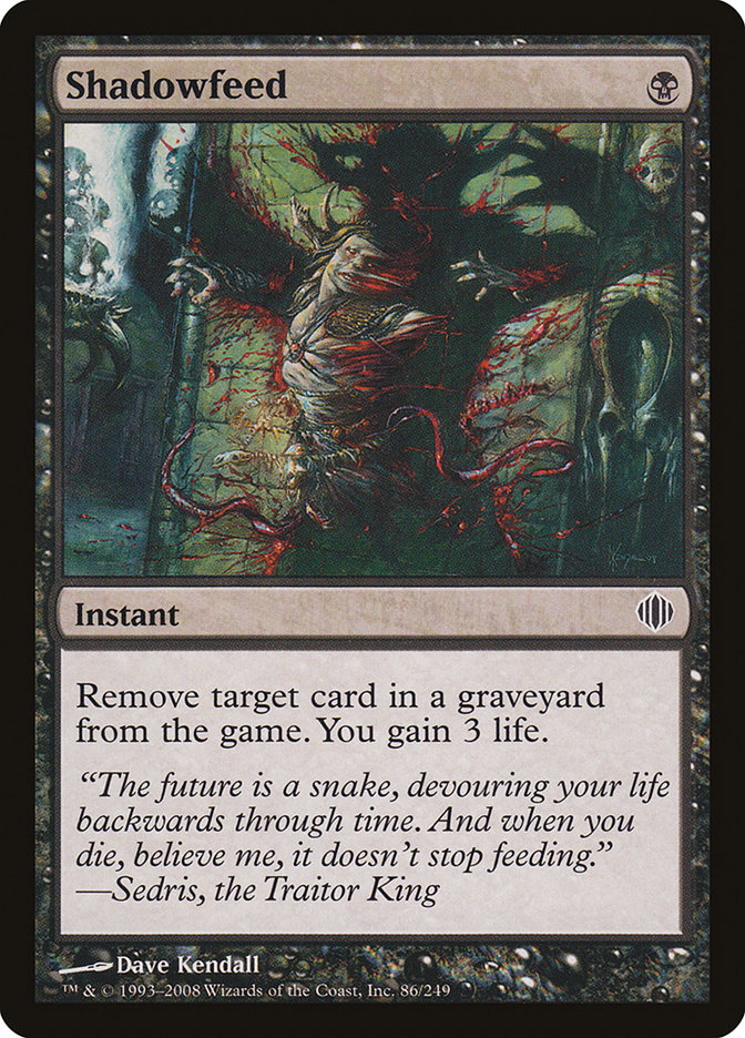 Shadowfeed [Shards of Alara] - The Mythic Store | 24h Order Processing