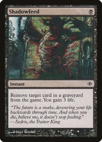 Shadowfeed [Shards of Alara] - The Mythic Store | 24h Order Processing