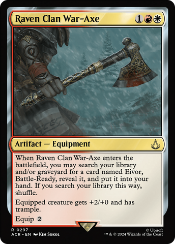 Raven Clan War-Axe [Assassin's Creed] - The Mythic Store | 24h Order Processing