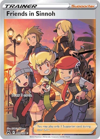 Friends in Sinnoh (149/159) (Full Art) [Sword & Shield: Crown Zenith] - The Mythic Store | 24h Order Processing