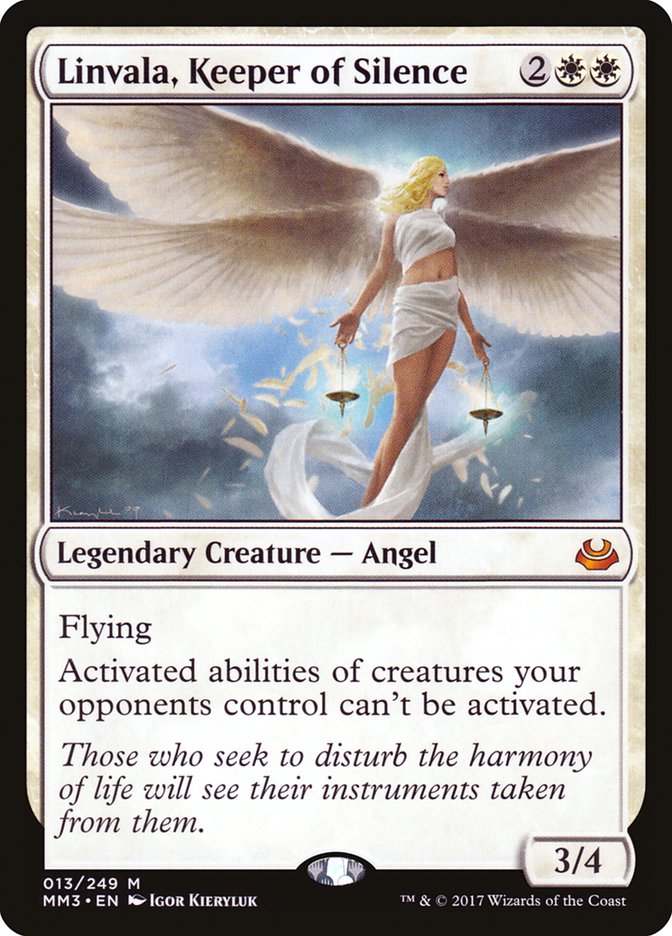 Linvala, Keeper of Silence [Modern Masters 2017] - The Mythic Store | 24h Order Processing