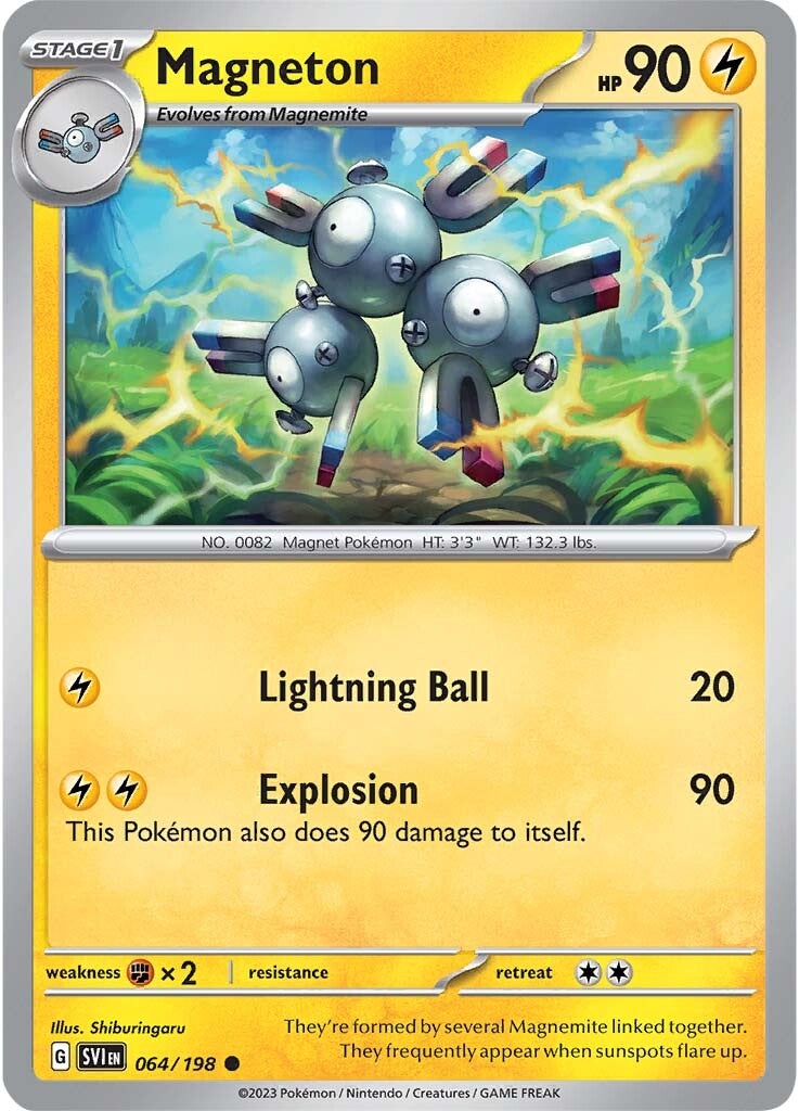 Magneton (064/198) [Scarlet & Violet: Base Set] - The Mythic Store | 24h Order Processing