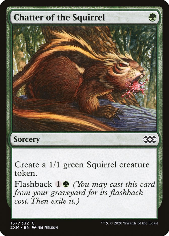 Chatter of the Squirrel [Double Masters] - The Mythic Store | 24h Order Processing