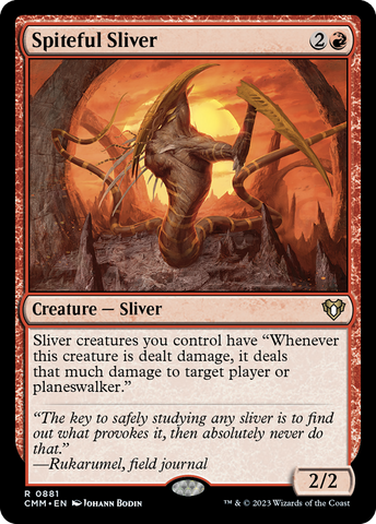 Spiteful Sliver [Commander Masters] - The Mythic Store | 24h Order Processing
