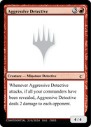 Aggressive Detective [Unknown Event] - The Mythic Store | 24h Order Processing