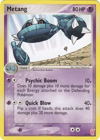 Metang (5/12) [EX: Trainer Kit 2 - Plusle] - The Mythic Store | 24h Order Processing