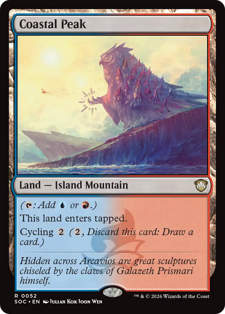 Coastal Peak [Secrets of Strixhaven Commander] - The Mythic Store | 24h Order Processing