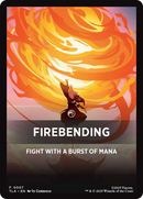Firebending Theme Card [Avatar: The Last Airbender Tokens] - The Mythic Store | 24h Order Processing