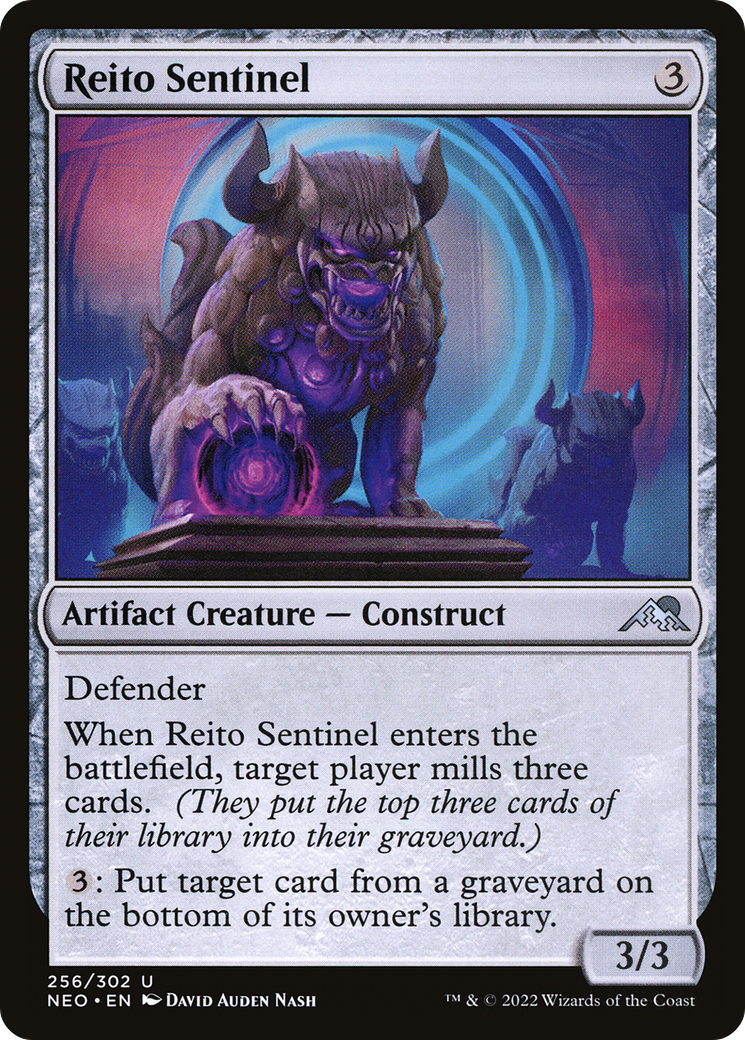 Reito Sentinel [Kamigawa: Neon Dynasty] - The Mythic Store | 24h Order Processing