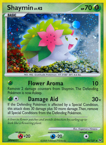 Shaymin (14/127) [Platinum: Base Set] - The Mythic Store | 24h Order Processing