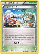 Tropical Beach (BW28) (Staff) [Black & White: Black Star Promos] - The Mythic Store | 24h Order Processing