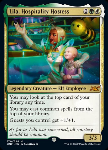 Lila, Hospitality Hostess [Unfinity] - The Mythic Store | 24h Order Processing