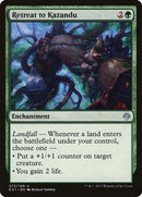 Retreat to Kazandu [Archenemy: Nicol Bolas] - The Mythic Store | 24h Order Processing