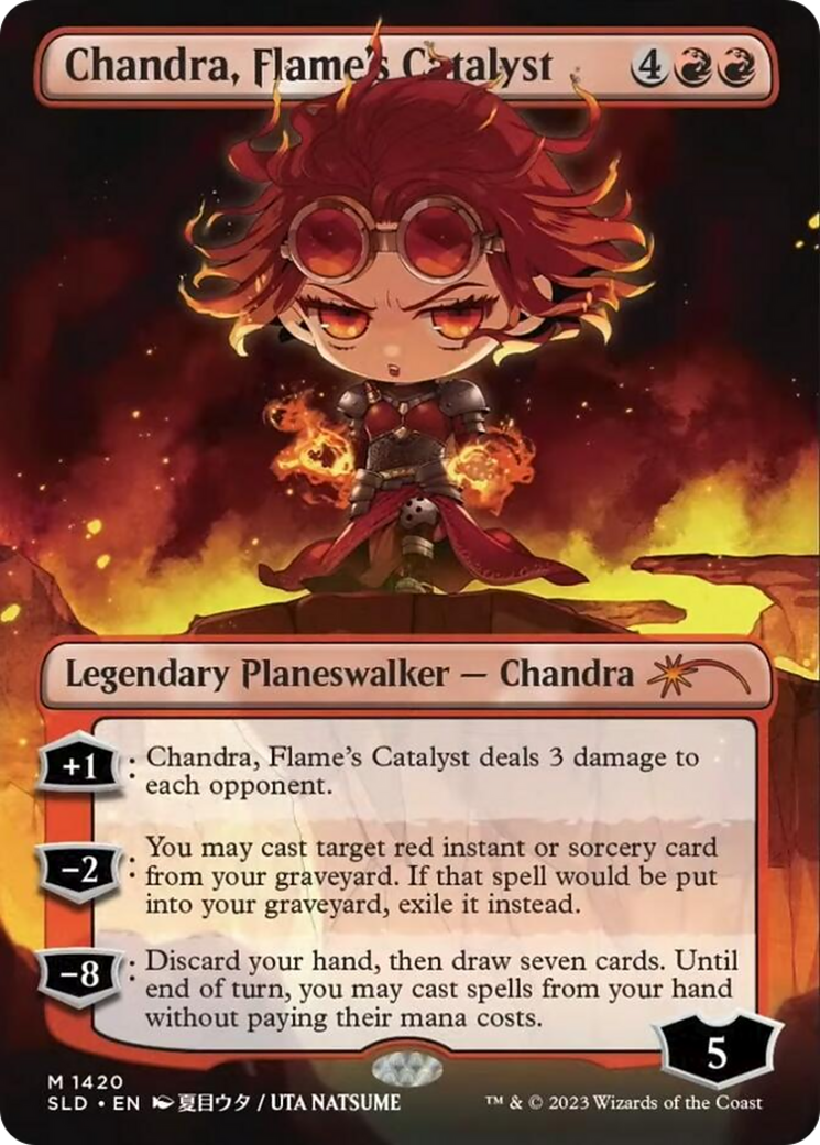 Chandra, Flame's Catalyst (Rainbow Foil) [Secret Lair Drop Series] - The Mythic Store | 24h Order Processing