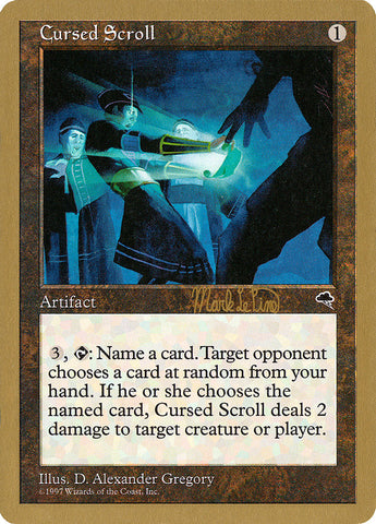 Cursed Scroll (Mark Le Pine) [World Championship Decks 1999] - The Mythic Store | 24h Order Processing