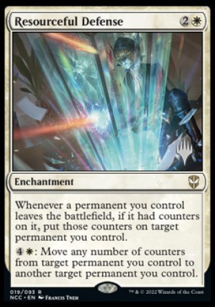 Resourceful Defense (Promo Pack) [Streets of New Capenna Commander Promos] - The Mythic Store | 24h Order Processing