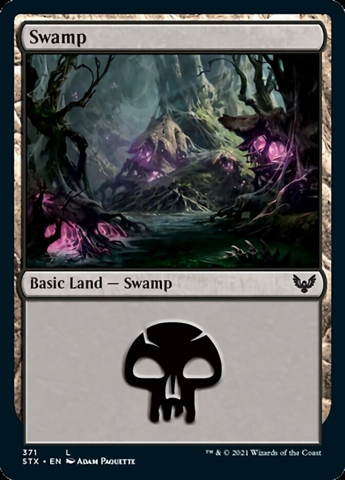 Swamp (371) [Strixhaven: School of Mages] - The Mythic Store | 24h Order Processing
