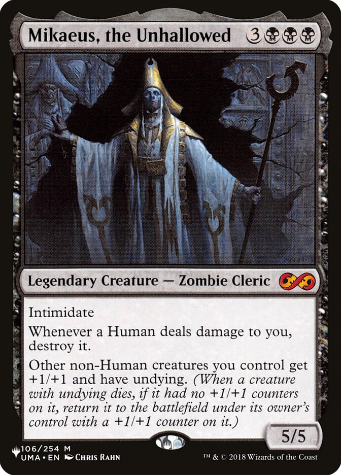 Mikaeus, the Unhallowed [The List] - The Mythic Store | 24h Order Processing