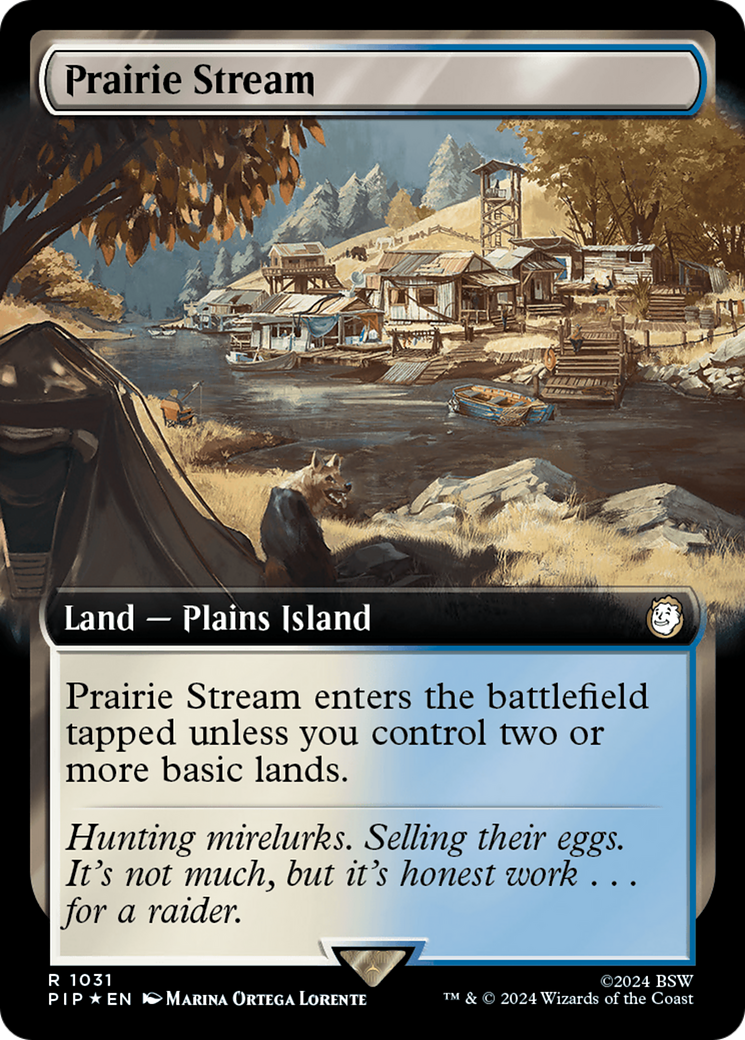 Prairie Stream (Extended Art) (Surge Foil) [Fallout] - The Mythic Store | 24h Order Processing