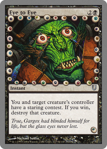 Eye to Eye [Unhinged] - The Mythic Store | 24h Order Processing