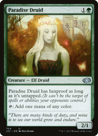 Paradise Druid [Jumpstart 2022] - The Mythic Store | 24h Order Processing