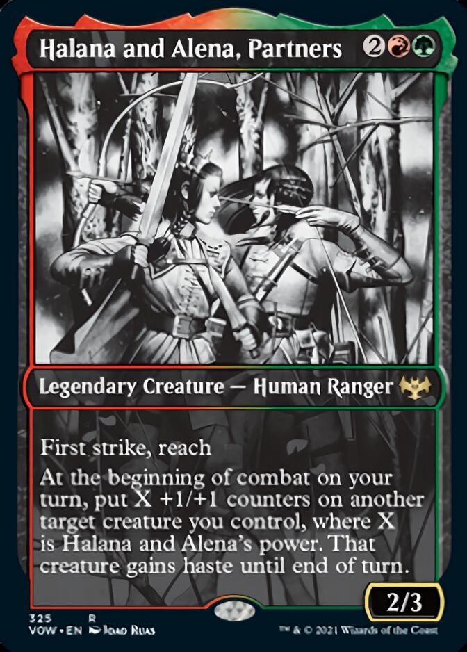 Halana and Alena, Partners (Showcase Eternal Night) [Innistrad: Crimson Vow] - The Mythic Store | 24h Order Processing