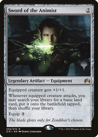 Sword of the Animist [Magic Origins Promos] - The Mythic Store | 24h Order Processing