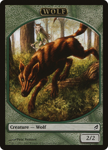Wolf Token [Lorwyn Tokens] - The Mythic Store | 24h Order Processing