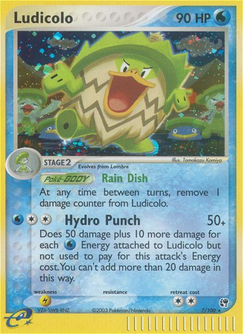 Ludicolo (7/100) [EX: Sandstorm] - The Mythic Store | 24h Order Processing