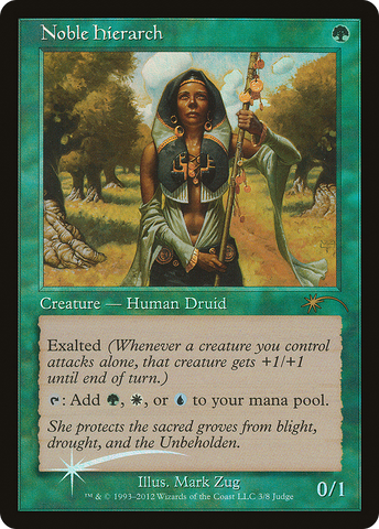 Noble Hierarch [Judge Gift Cards 2012] - The Mythic Store | 24h Order Processing