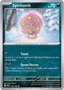 Spiritomb (129/198) [Scarlet & Violet: Base Set] - The Mythic Store | 24h Order Processing