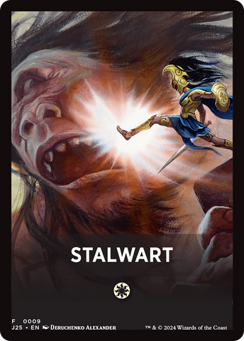 Stalwart Theme Card [Foundations Jumpstart Front Cards] - The Mythic Store | 24h Order Processing