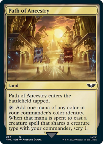 Path of Ancestry (Surge Foil) [Warhammer 40,000] - The Mythic Store | 24h Order Processing